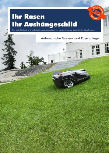 Mähroboter von AFT | Der Automatische Garten