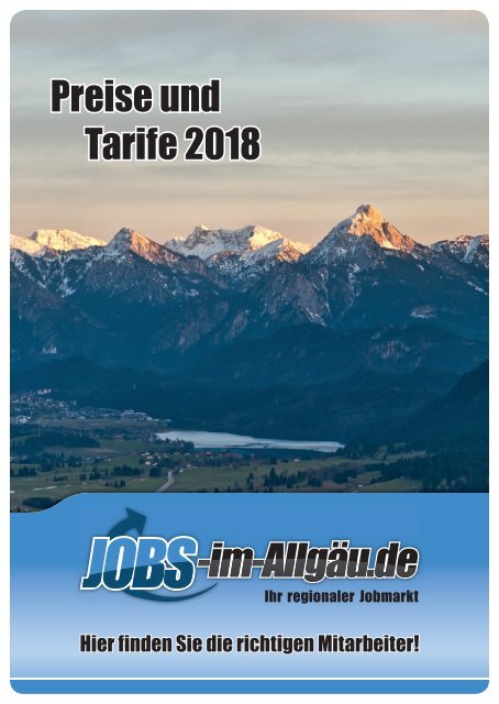 Mediadaten Jobs-im-Allgäu.de