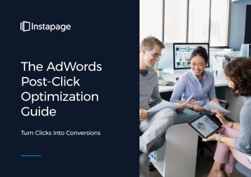 [EBOOK] The AdWords Post-Click Optimization Guide (1)