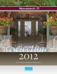 Passionately creating your entrance door - Novatech
