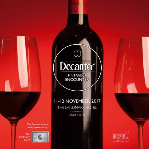 2017_November Fine Wine Encounter