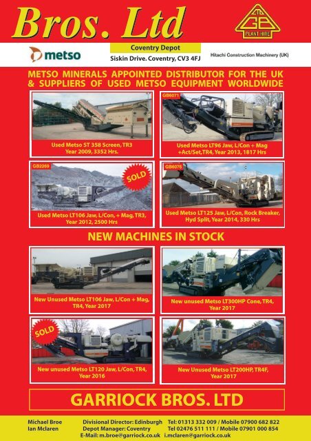 Construction Plant World Dec 2017