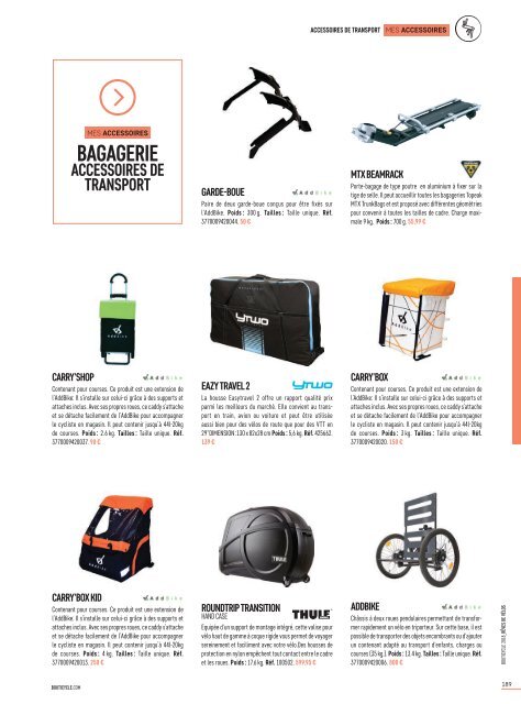 Catalogue Bouticycle 2018