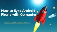 How to Sync Android Phone with Computer