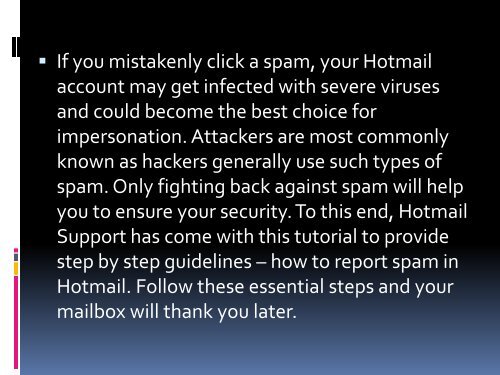 How to Tell Spam