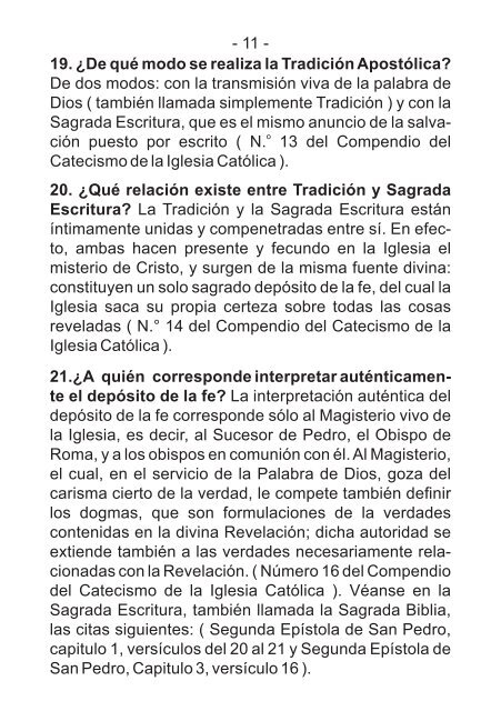 Breve Catecismo Católico 2019 - PAGINAS CONTINUAS