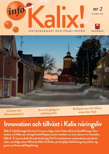 INFO KALIX #2 2017