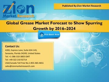 Global Grease Market