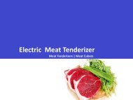 Commercial Electric Meat Tenderizer Online