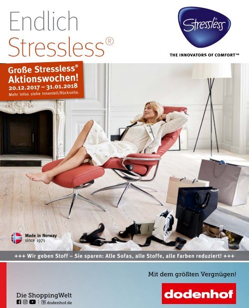 Ekornes Stressless Aktionswochen Bei Dodenhof