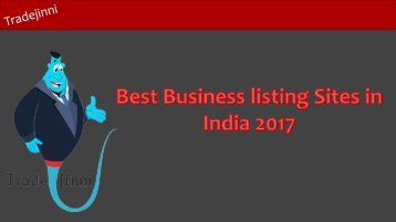 Best Business listing Sites in India 2017