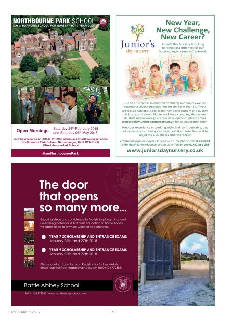 Wealden Times | WT191 | January 2018 | Interiors supplement inside