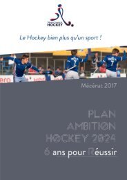 Mécénat 2017_Plaquette_Plan Ambition 2024, 6 ans pour réussir