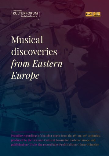 Musical discoveries from Eastern Europe