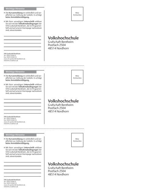 VHS-Programmheft 2018-1