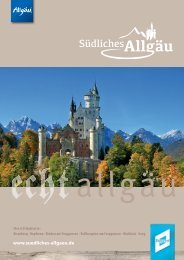 Gastgeberverzeichnis Südliches Allgäu 2018