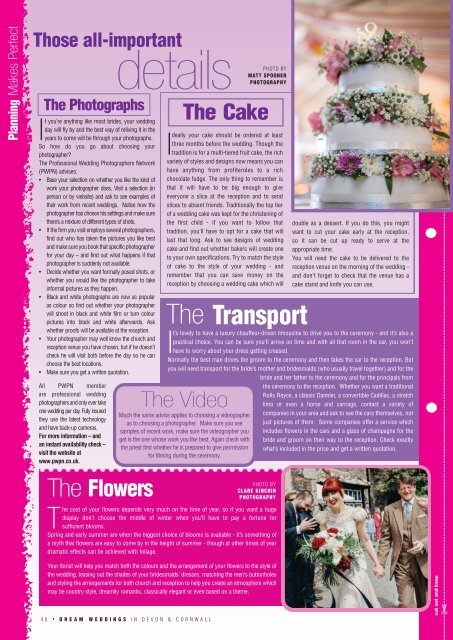 Dream Weddings Magazine - Devon & Cornwall - issue.29