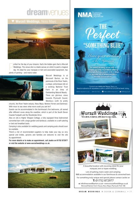 Dream Weddings Magazine - Devon & Cornwall - issue.29