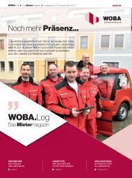 WOBA.Log - Dezember 2017 - Ausgabe 4 - WEB