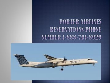 porter airlines