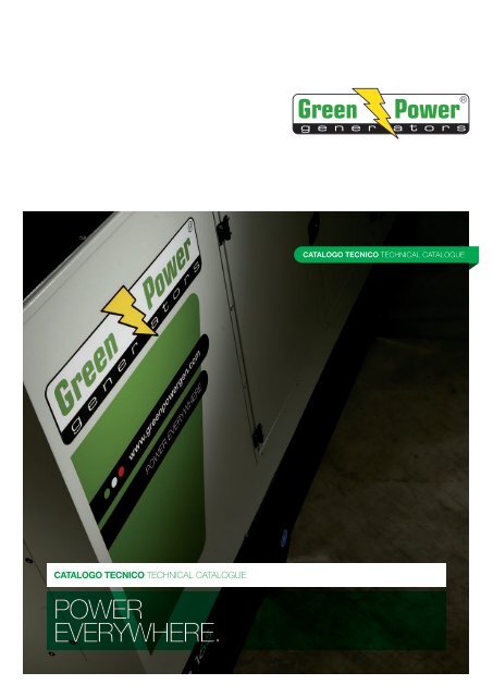 Green Power Catalogo Generale PRELIMINARY