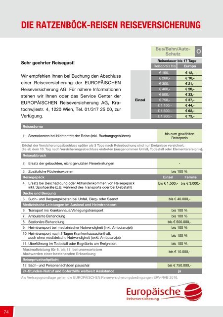 ratzenböck katalog 2018