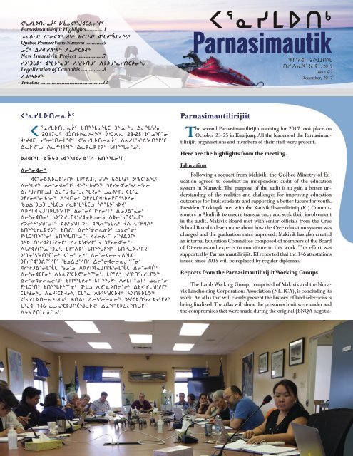 Parnasimautik newsletter #2
