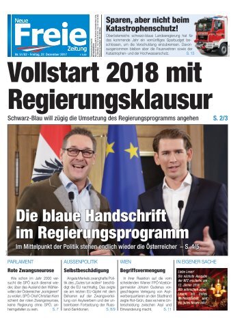 Vollstart 2018 mit Regierungsklausur