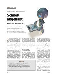 ix-Magazin - Sicherheitsregeln automatisch testen - INSPEC in der Praxis