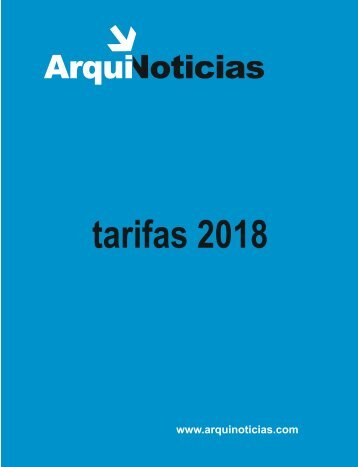 tarifario 2018