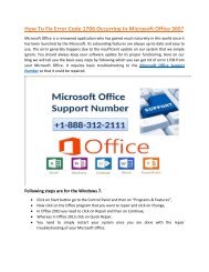 Microsoft Office 365 Customer Service +1-888-312-2111