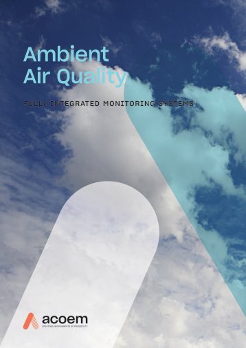Acoem Ambient Air Quality brochure