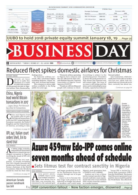 BusinessDay 21 Dec 2017