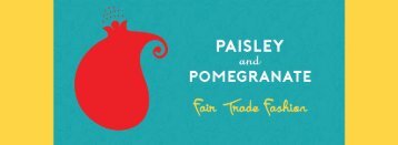Paisley and Pomegranate's Autumn / Winter 2017 Look Book 