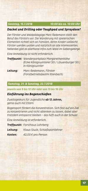 Programm 2018