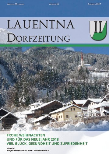 Lauentna Dorfzeitung 2017