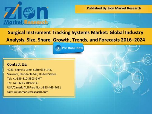 Global Surgical Instrument Tracking Systems Market, 2016–2024