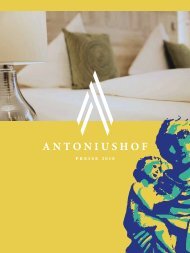 Hotel Antoniushof PREISE