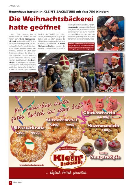 Kölner Süden Magazin Dezember 2017
