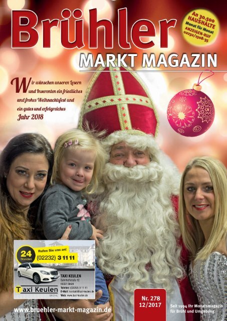 Brühler Markt Magazin Dezember 2017