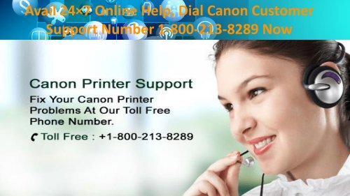 How to Canon Printer Error Code 5b02? 1-800-213-8289