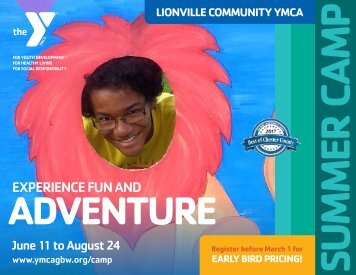 Lionville Community YMCA - Summer Camp Guide