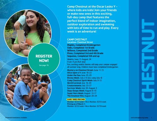 West Chester YMCAs Summer Camp Guide