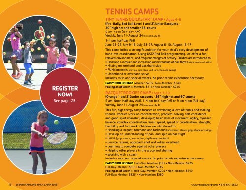 Upper Main Line YMCA - Summer Camp Guide