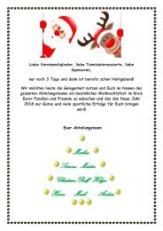 XMAS Brief Mitglieder 2017 FB