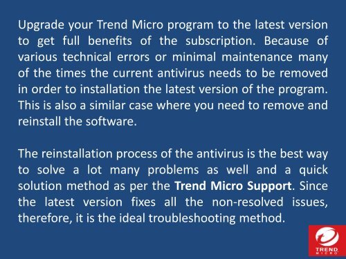 How to Restore or Upgrade Your Trend Micro Antivirus Software?