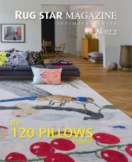 Rug Star MAGAZINE 02.2 - Intimacy Berlin | The 120 PILLOWS Project