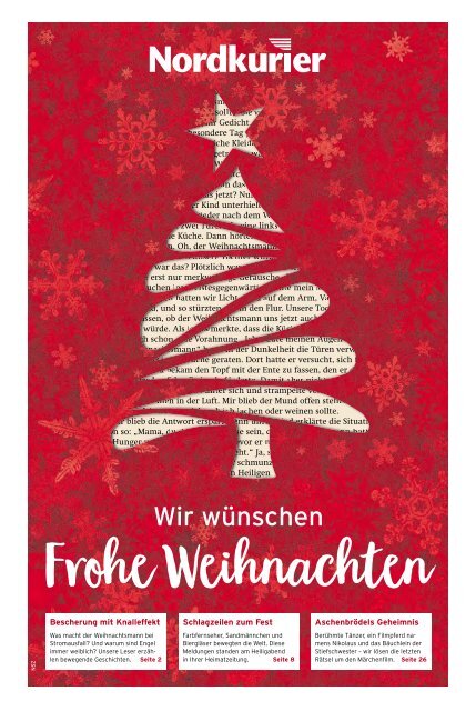 Weihnachtsbeilage Neustrelitz