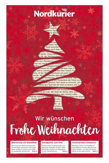 Weihnachtsbeilage Vorpommern Kurier 2017