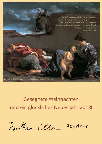 Weihnachtsgeschichte 2017